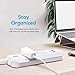 Geeni Surge 4-Outlet, 2 USB Smart Extension Cord, Surge Protector Cord Extender, Works with Alexa and Google Assistant, Requires 2.4 GHz Wi-Fi, 3 Feet