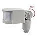 10-50W 12V Outdoor Security PIR Human Body Motion Sensor Detector Inductor Switch for Led Floodlight -Gray White