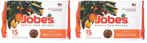 Jobe's Fruit & Citrus Fertilizer Spikes 9-12-12 Time Release Fertilizer for All Fruit Trees, 15 Spikes per Package (.2-Pack) - Thumbnail 4