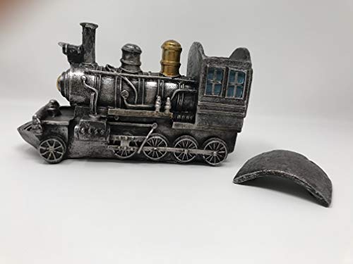 Retro/Shabby Chic/Vintage Steam Engine Pen Holder for Desk/Coin Storage Bin