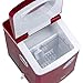 NewAir Portable Ice Maker 50 lb. Daily | Red | 3 Size Bullet Shaped Ice | First Batch Under 10 Minutes | Self Cleaning Quiet Operation Countertop Ice Machine | AI-215R