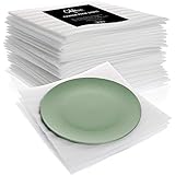 100 Count - 12" x 12" Cushion Foam Sheets, Packing Supplies for Moving, Safely Wrap Dishes, Glasses &amp; Furniture Legs by California Basics