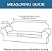H.VERSAILTEX 2 Separate Pieces Sofa Slipcover Suit for T Cushion/Box Cushion Large Sofa Covers for Living Room, Soft Jacquard Polyester Spandex Stretch Couch Cover (XL Sofa 89