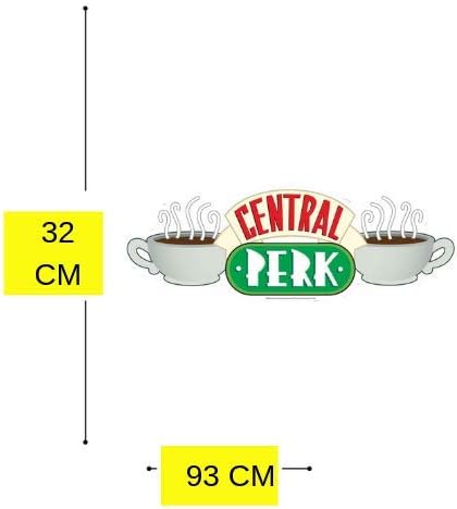 Star Cutouts Ltd WA052 Central Perk Wall Mounted Cardboard Cutout Perfect for Friends TV Series Fans Family and Collectors 32cm Tall 93cm Wide - Image 5