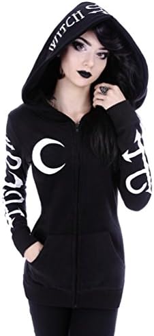 Restyle Witchcraft Occult Symbol Nugoth Punk Hoodie