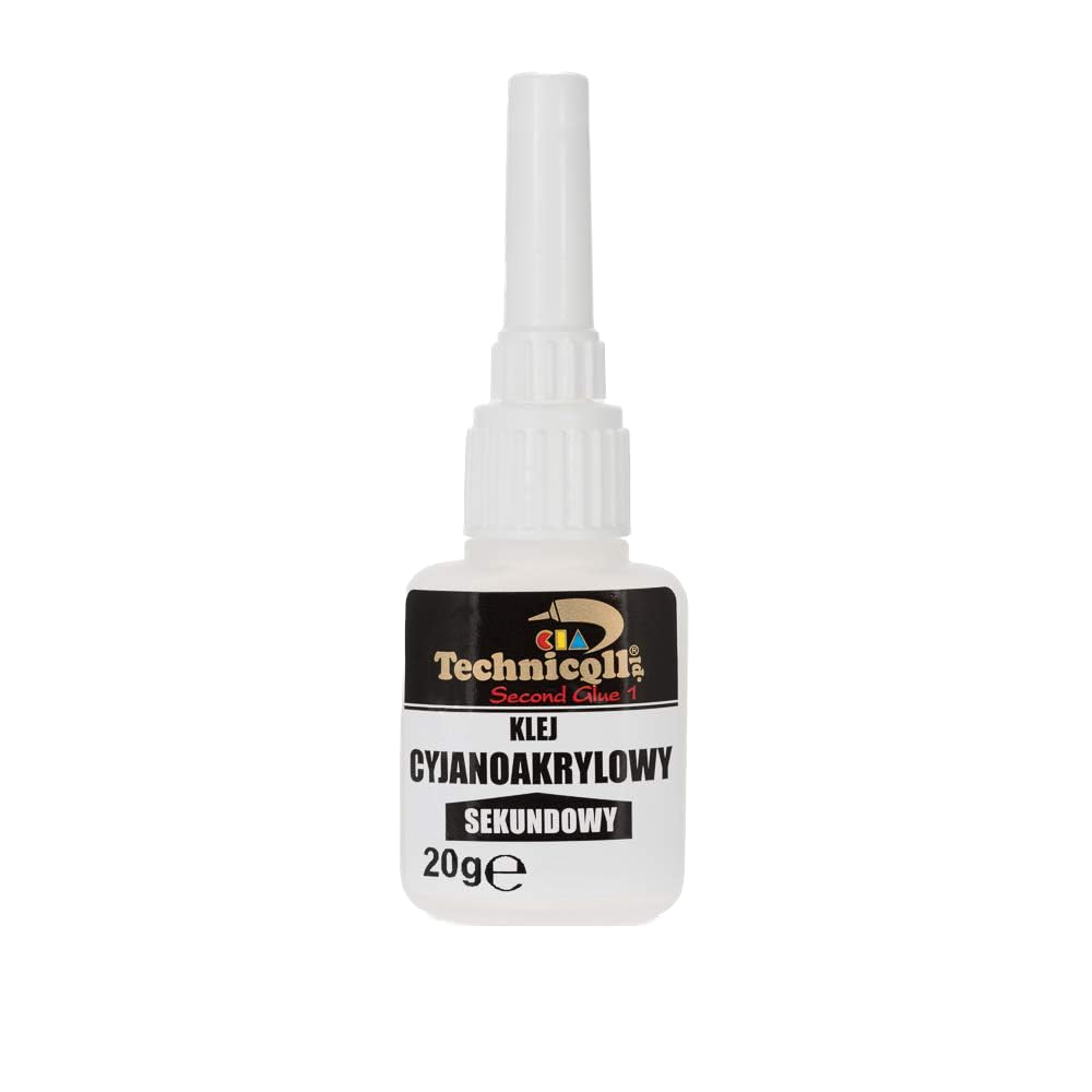 Super Glue 20g Cyanoacrylate Adhesive Instant Glue Fast Curing for Construction Repair Plastic Metal Wood Rubber Porcelain Glass Ceramic Leather Plywood Aluminium
