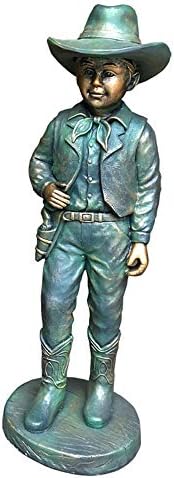 屋外 装飾 ホームのためにレトロな西洋カウボーイ装飾ガーデン装飾少年少女の