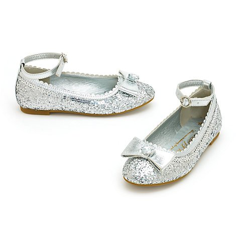 girls silver party shoes