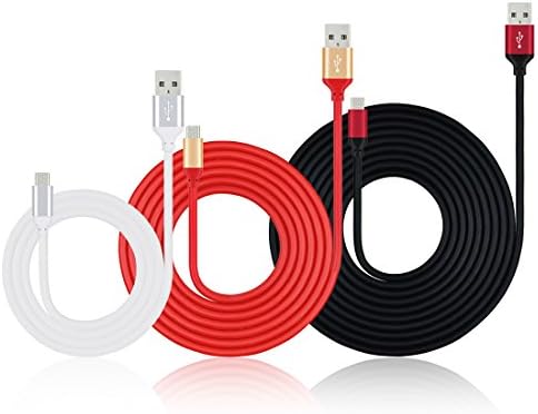 Micro USB Cable, MIVINE 3 Pack 10ft 6ft 3ft Android Charger Cable Micor USB to USB 2.0 Data Fast Charging Cord for Samsung Galaxy, Nexus, ZTE, Huawei, LG, Sony, HTC, Kindle, Nokia, Motorola and more