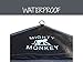 MIGHTY MONKEY Portable Pocket Blanket w/Corner, Rain Hood, Zip Pouch, Loops, Storage Bag & Carabiner | Waterproof & Puncture Resistant | 63