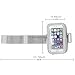 Samsung Armband, iMangoo Galaxy Note 4 Armband Sports Running Pouch Note 8 Armbands Gym Wrist Bag Touchscreen Sleeve Key Holder Moto G5 Plus Wallet Case Arm Band for Samsung LG MOTO Smartphone Grey