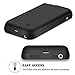 iPhone 5S Battery Case, iPhone 5 Battery Case, HoneyAKE 4000mAh Portable Charger iPhone 5 External Battery Protective Charging Case Backup Pack Cover Juice Power Bank for iPhone 5S/5- Black