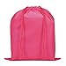 2 Pieces Of Dust Bag Non-woven Breathable Drawstring Pouch Dust Bags for Handbags (Rose)