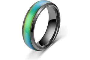 Creations by Lucky 7s Stainless Steel Mood Rings