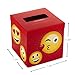 Hallmark Valentines Day Cards and Mailbox for Kids School Classroom Exchange, Emoticons (1 Box, 32 Valentine Cards, 35 Stickers, 1 Teacher Card)