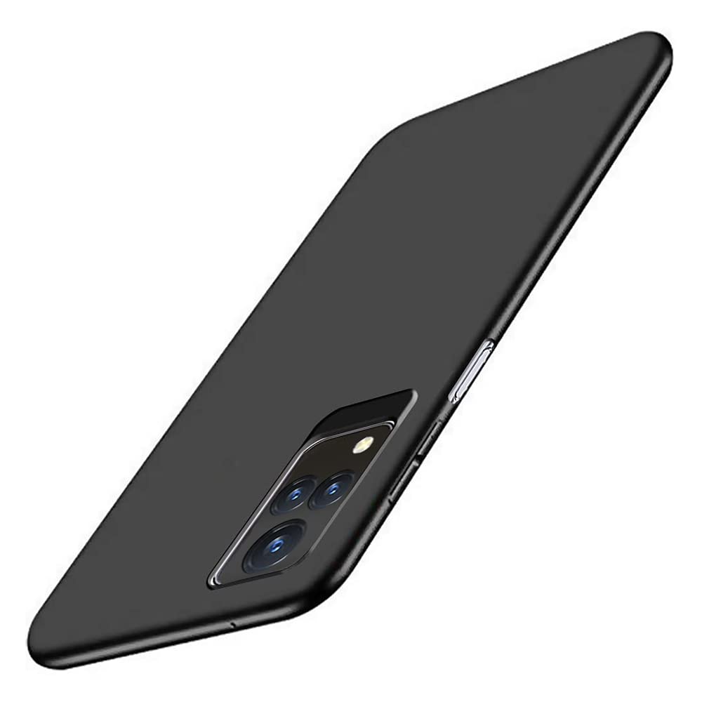 RankOne Handyhülle Für Vivo V21 5G – Weiche TPU Silikonhülle, Schwarz, Präzise Passform