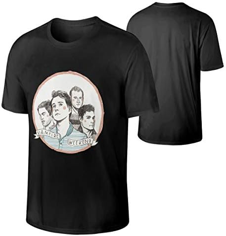 YOLANDAYEVANSN Vampire Weekend Mens Loose Short Sleeve Tee Shirt
