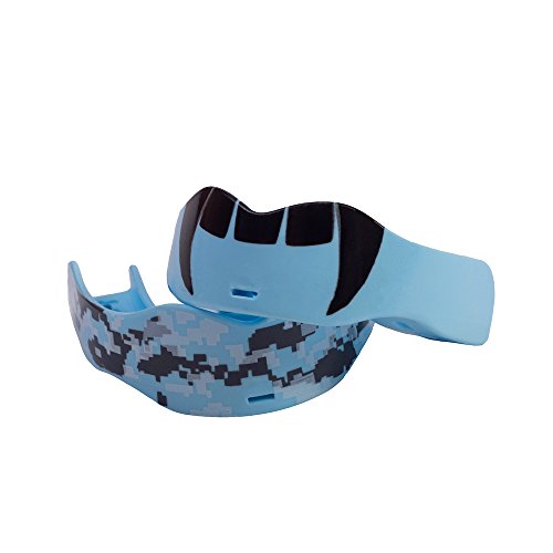 Soldier Sports Fang & Camo Mouthguard, One Size, Baby