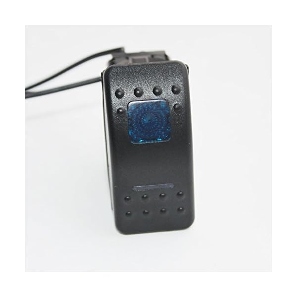 X-Haibei-Marine-Boat-Car-Winch-Anchor-Momentary-Rocker-Switch-ON-OFF-ON-4-PIN-Blue-LED