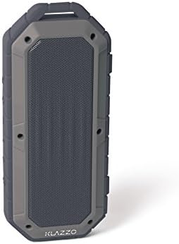 KLAZZO Beach Bomb IP66 Waterproof Shockproof Portable Bluetooth Speaker With built in Mic Aux-In and 2,000mAh Battery - Dark (DRK)
