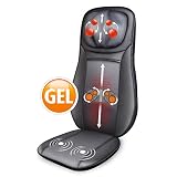 Snailax Gel Shiatsu Neck & Back Massager - Gel Massage Nodes