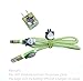 Tospania DIY Wire Protectors Compatible for iPhone5 5S SE 6 6S 7 8 Plus X IPad iPod iWatch Charging Cable and USB Charger-My Neighbor Totoro