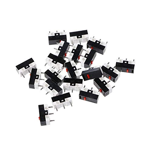 Let's dream switchs with 10PCs Button Switch Mouse Switch 3Pin Microswitch For RAZER Logitech G700 Mouse