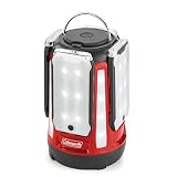 Coleman LED Lantern | 800 Lumens 4-Panel Lantern with Water-Resistant Design