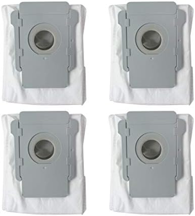 Jiechu Clean Base Dirt Disposal Bags for Irobot 4-Pack Automatic Dirt Disposal Bags for iRoomba i7 and i7+/Plus