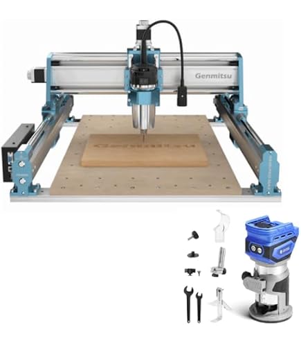 SainSmart Genmitsu 4040-PRO MAX CNC Router + 710W Compact Router