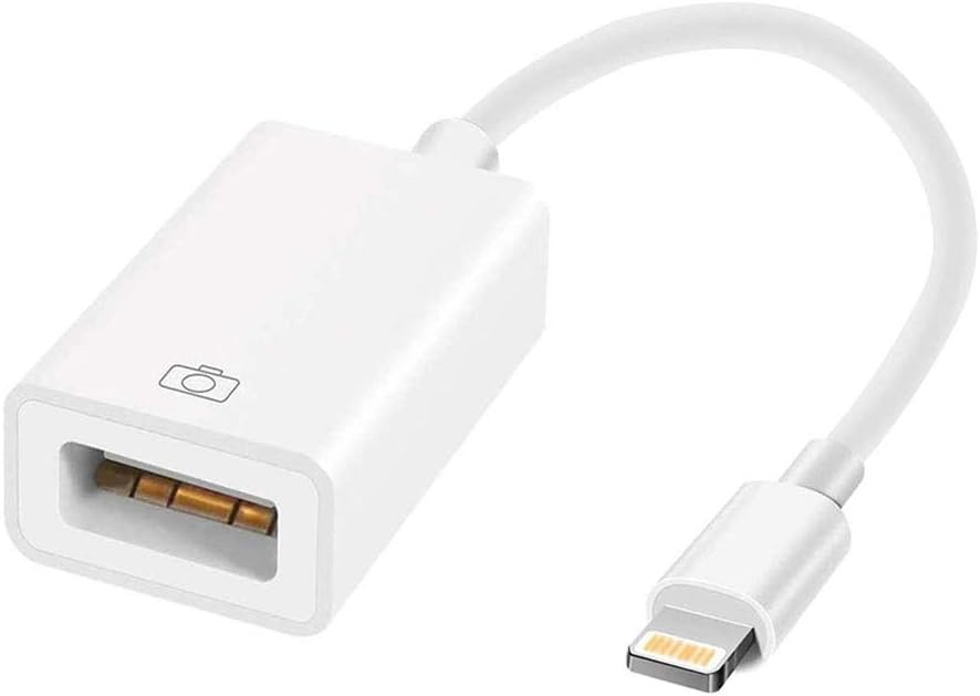 Amazon.co.jp： OTG ケーブル ライトニング(オス)→USB(メス) USB変換 iPhone&iPad対応 500mA以下設備