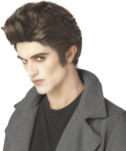 California costumes men s love at first bite wig,brown,one size