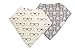 Baby Bandana Drool Bibs Six Pack Gift Set For Teething & Drooling Boys & Girls