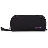 JanSport Perfect Pouch &ndash; Accordion Opening, Single Compartment with 3 Dividers, Small Internal Pocket, Black