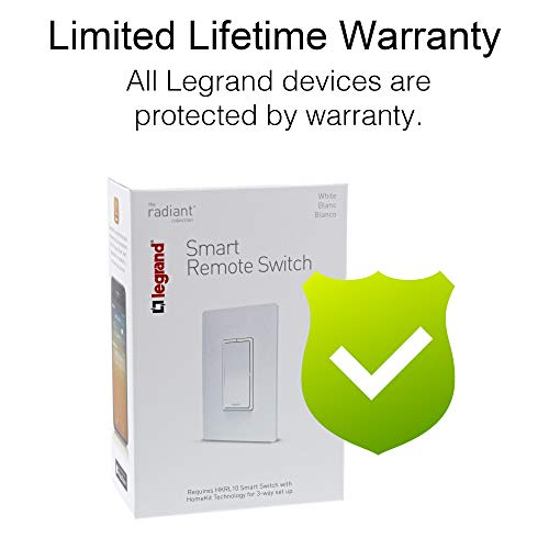 Legrand, Smart Light Switch, Apple Homekit, Remote Accessory, Quick