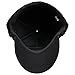 eYourlife2012 Mens Winter Wool Fleece Faux Fur Outdoor Peaked Baseball Cap Hat with Ear Warmer Black