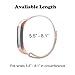 TreasureMax for Fitbit Charge 2 Bands, Stainless Steel Metal Replacement Accessory Bracelet Band for Fitbit Charge 2