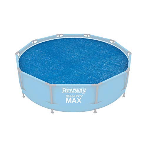 Bestway BW58241 10 feet Steel Pro Frame, Solar Swimming Pool Cover
