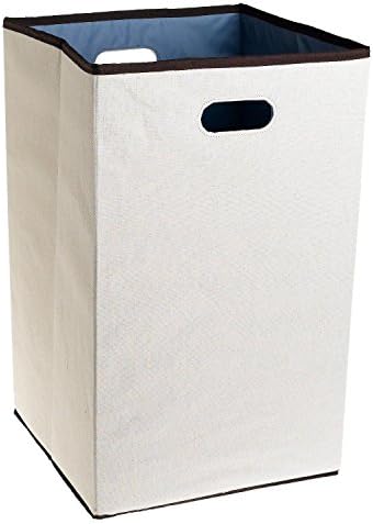 Rubbermaid Configurations Custom Closet Folding Laundry Hamper Natural 23" FG