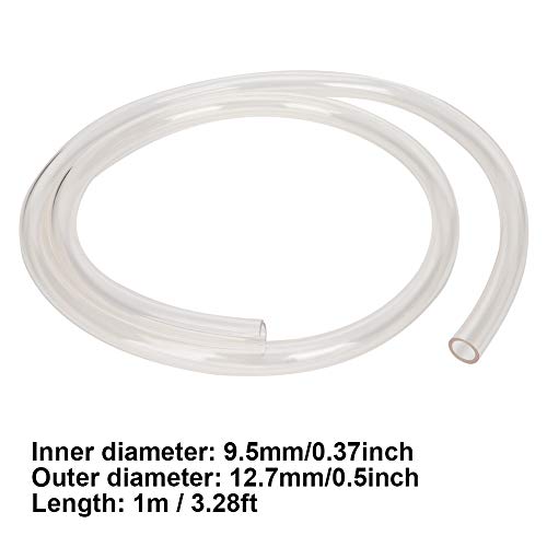 Bewinner-Tubo-Blando-Refrigeracin-por-AguaPVC-Tubo-de-Enfriamiento-de-Agua-Universal-Slim-de-Computer-95x127mm-Tubo-Blando-para-Computadora-Refrigeracin-por-AguaTransparente