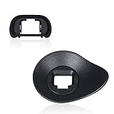 2 Types Camera Eyecup JJC Eye Cup Eyepiece Viewfinder for Sony a7 a7 II a7 III a7R a7R II a7R III a7S a7S II a9 a58 a99 II Replaces Sony FDA-EP18 Eyecup 360 Degree Rotatable Oval Soft Silicone -2 Pack