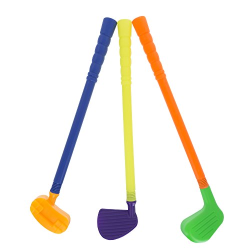 image for Toddler Toy Golf Play Set with Plastic Bag, 2 Clubs, 1 Putter, 4 Balls