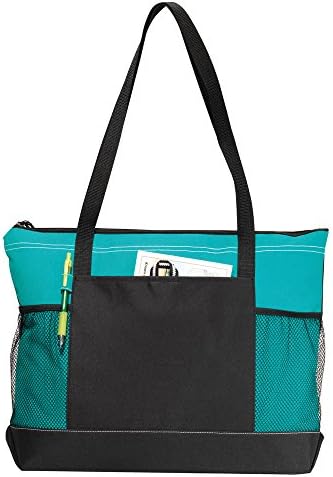 Select Zippered Tote (Assorted Colors) - Can Be Embroidered