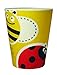 EcoBamboo Ware Kid's Bug Cups/Tumblers Set, Yellow/Red, 4 Count