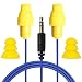 Plugfones Guardian In-Ear Earplug Earbud Hybrid - Noise Reduction In-Ear Headphones(Blue & Yellow) primary