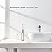 5 Modes Teeth Whitening Electric Toothbrush Sonic Toothbrush with 3 Heads and 1 Interdental Head, Travel USB Rechargeable toothbrushes with Smart Timer, Waterproof Pink for Girls by Gloridea