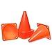 Made4Sports 7 Inch Plastic Orange Cones - Indoor/Outdoor 7” Flexible Sports Training, Agility, Party, Activity, Traffic Cones - (12 Pack)
