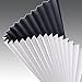 Furniture Fresh Blackout Pleated Paper Shade - Reversible Black and White - Cut to Length and Cut to Width -35