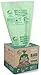 UNNI ASTM D6400 100% Compostable Trash Bags, 2.6 Gallon, 9.84 Liter, 100 Count, Extra Thick 0.71 Mils, Food Scrap Small Kitchen Trash Bags, US BPI and Europe OK Compost Home Certified, San Francisco primary