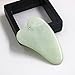 Wispun 2pcs Skin Facial Care Gua Sha Guasha Treatment Massage Natural Jade Board Traditional Scraping Scraper Tool